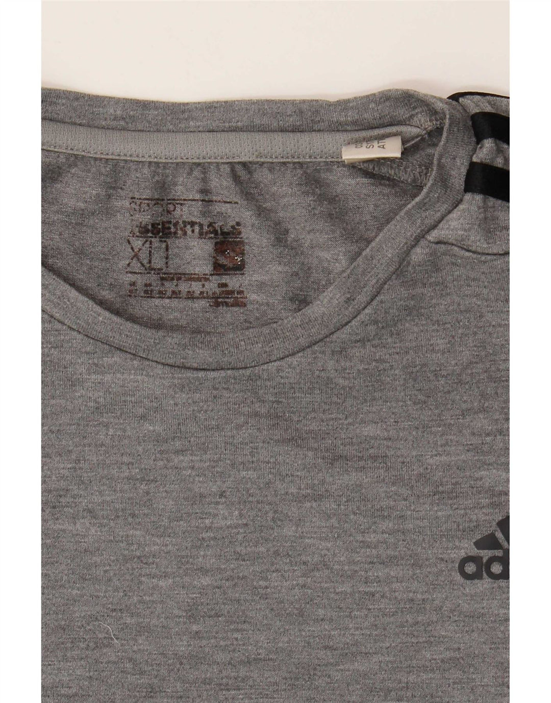 Adidas Herre Climalite T-Shirt Top XL Grå