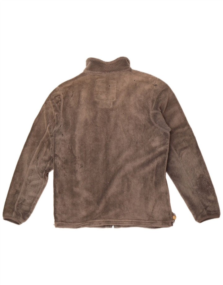 Norway Fleecejakke til mænd UK 38 Medium Grey Colourblock Polyester Sports