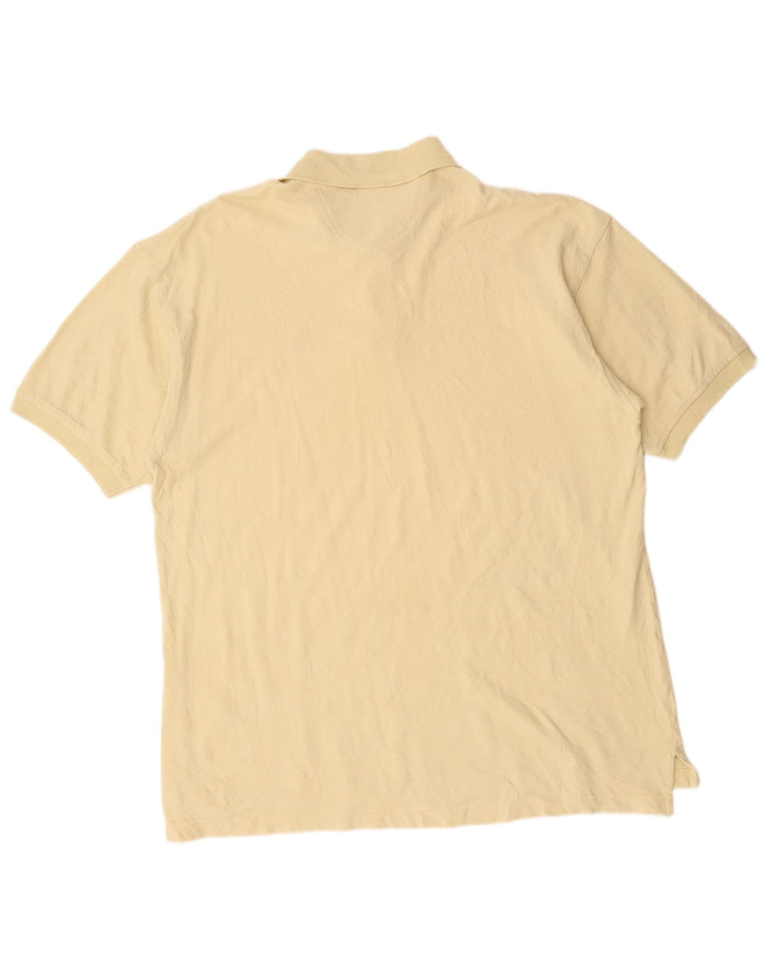 Izod Polo Shirt til mænd XL Gul bomuld