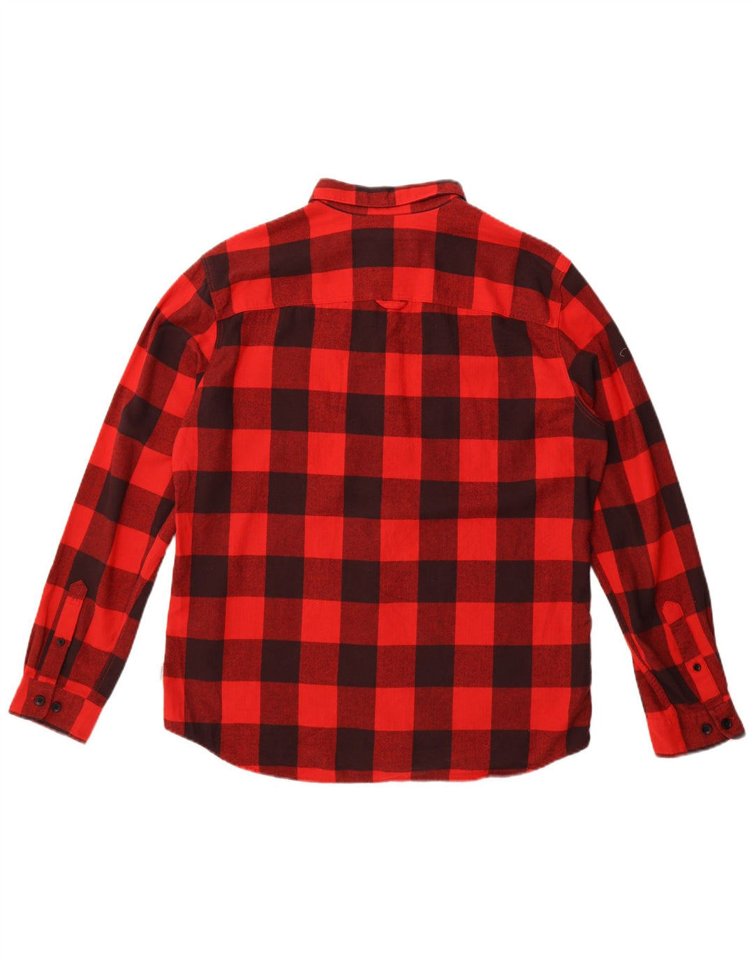 Jack & Jones Herre Flanellskjorte XL Rød Gingham Bomuld