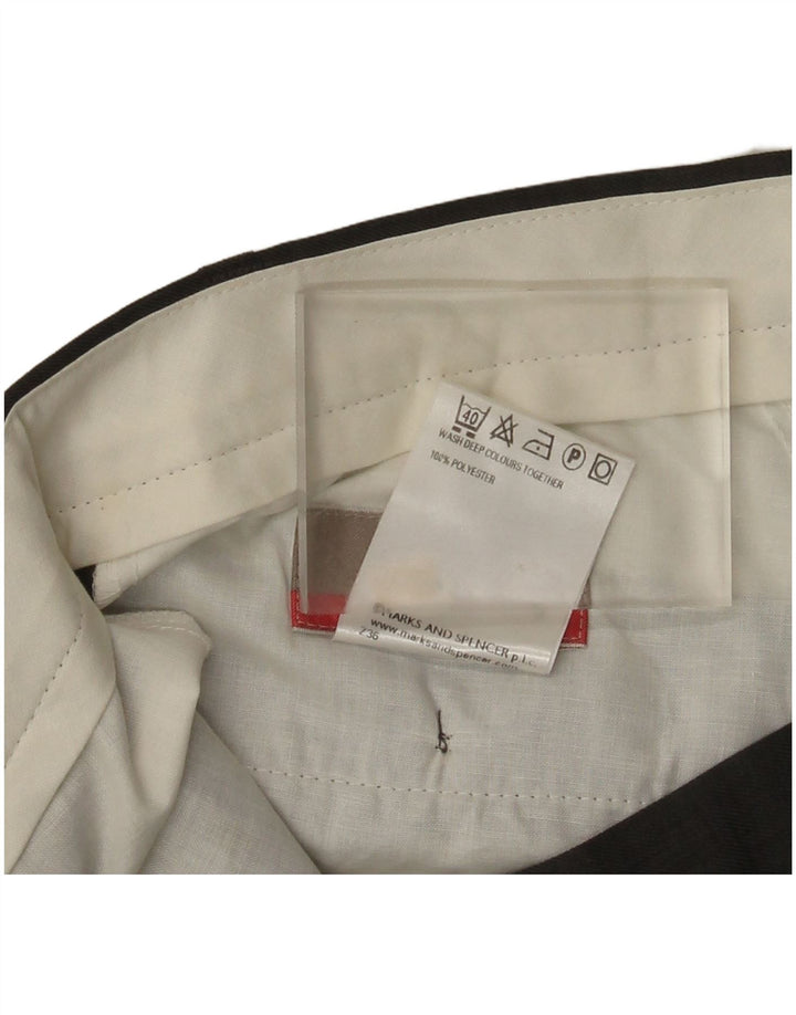 Marks & Spencer Herre Pegged Suit Bukser W36 L29 Grå Polyester