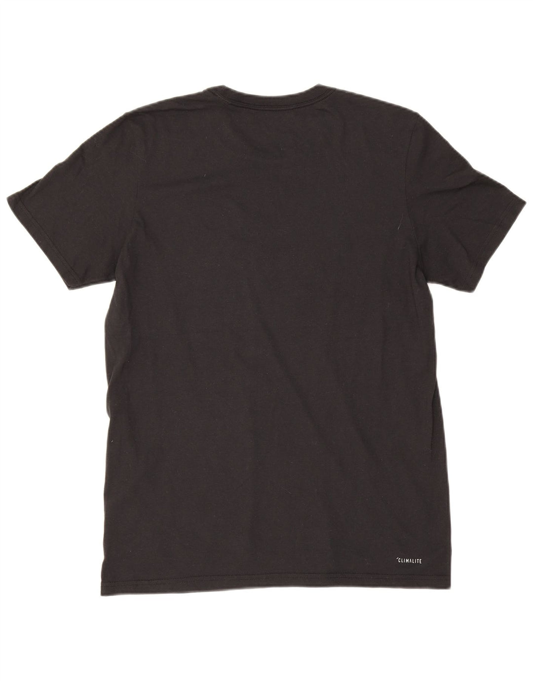 Adidas Herre Orlando Grafisk T-Shirt Top Medium Sort Polyester