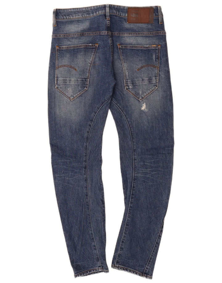 G-Star Herre Distressed Slim Jeans W29 L30 Blå Bomuld