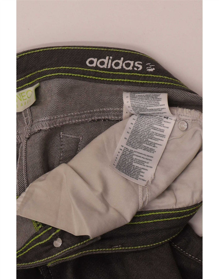 Adidas Dame Neo Label Slim Jeans W32 L32 Grå Bomuld