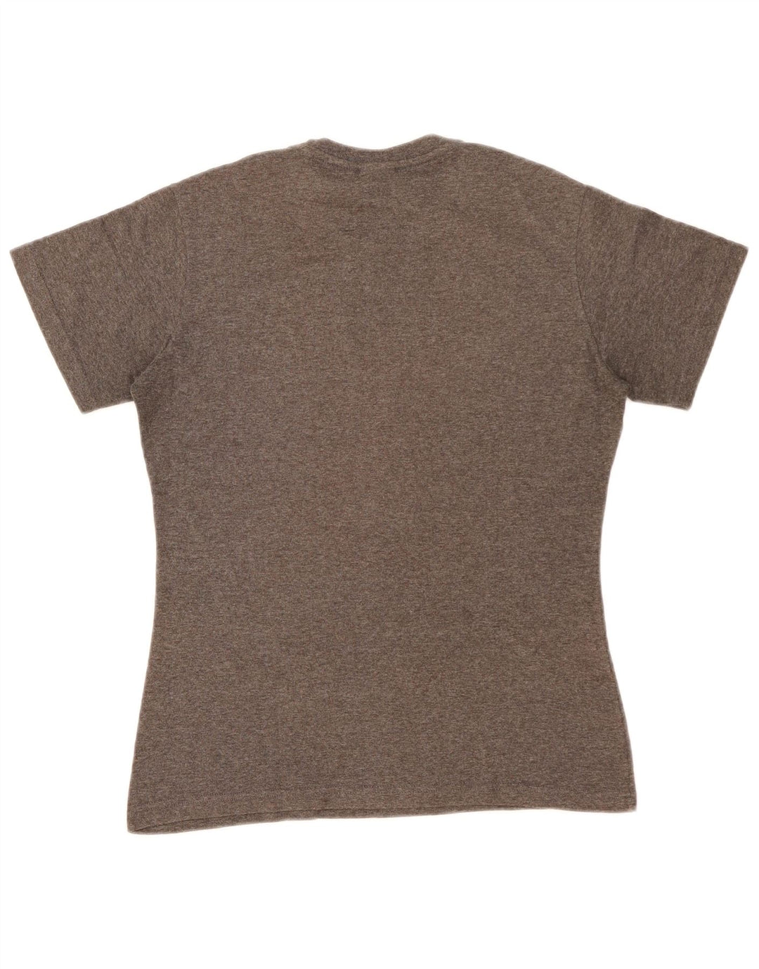 Nike grafisk T-shirt top til kvinder US 8/10 Medium Grey Flecked Polyester