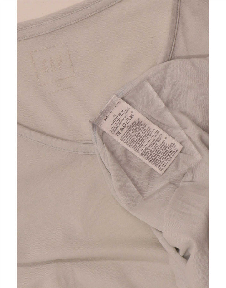 Gap Herre T-Shirt Top Medium Grå Bomuld