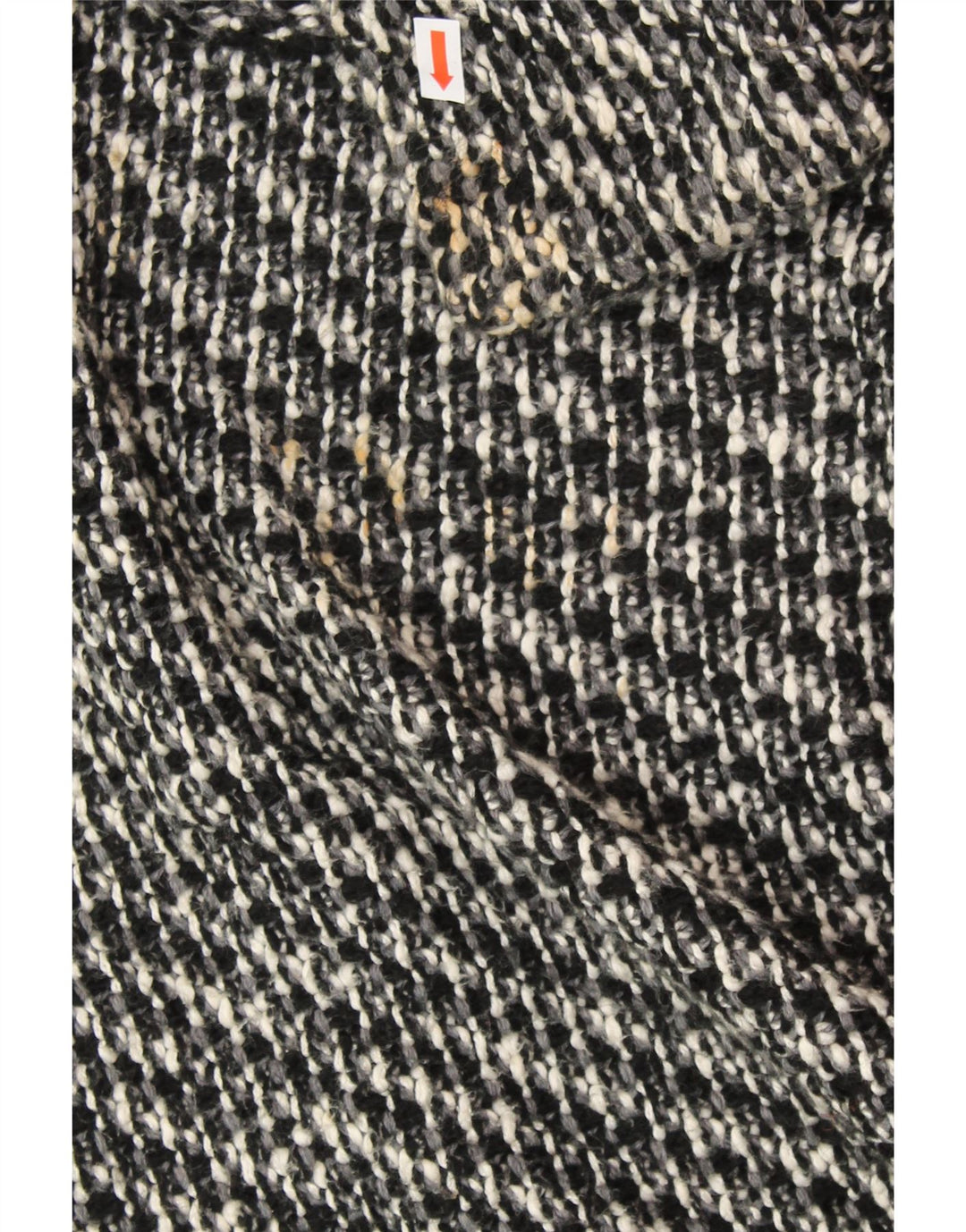 ZARA Dame Oversized Open Cardigan Sweater UK 14 Medium Black Flecked