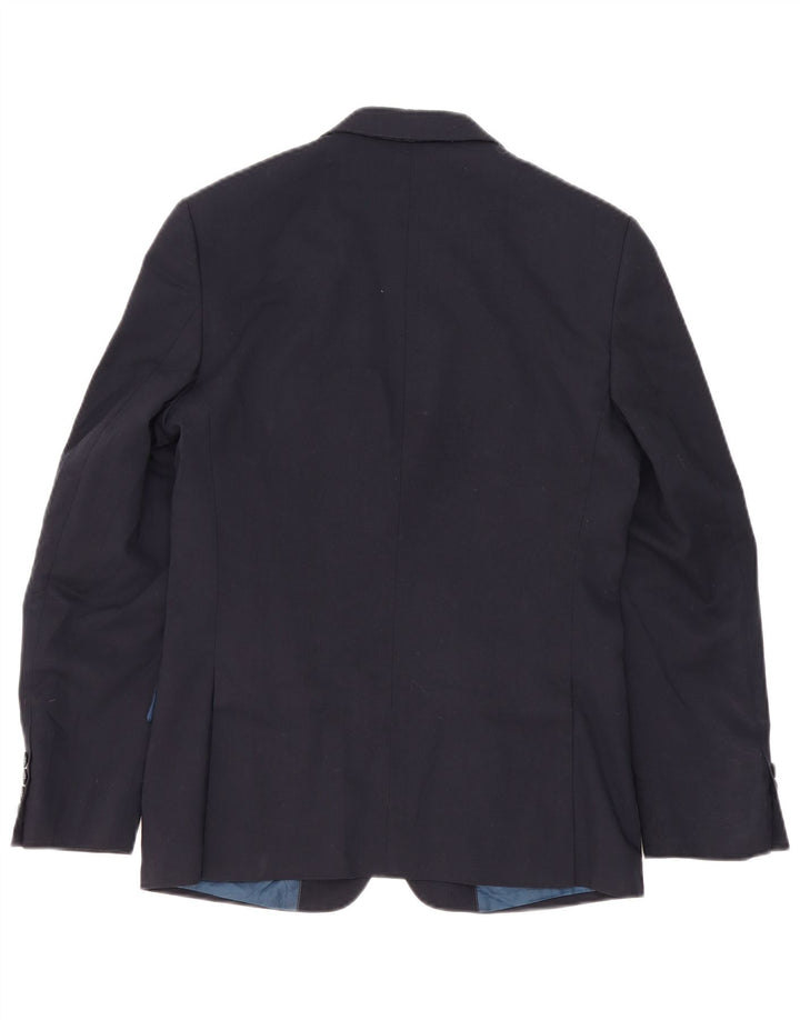 MARKS & SPENCER Herre 2-knaps blazerjakke UK 36 Small Navy Blue