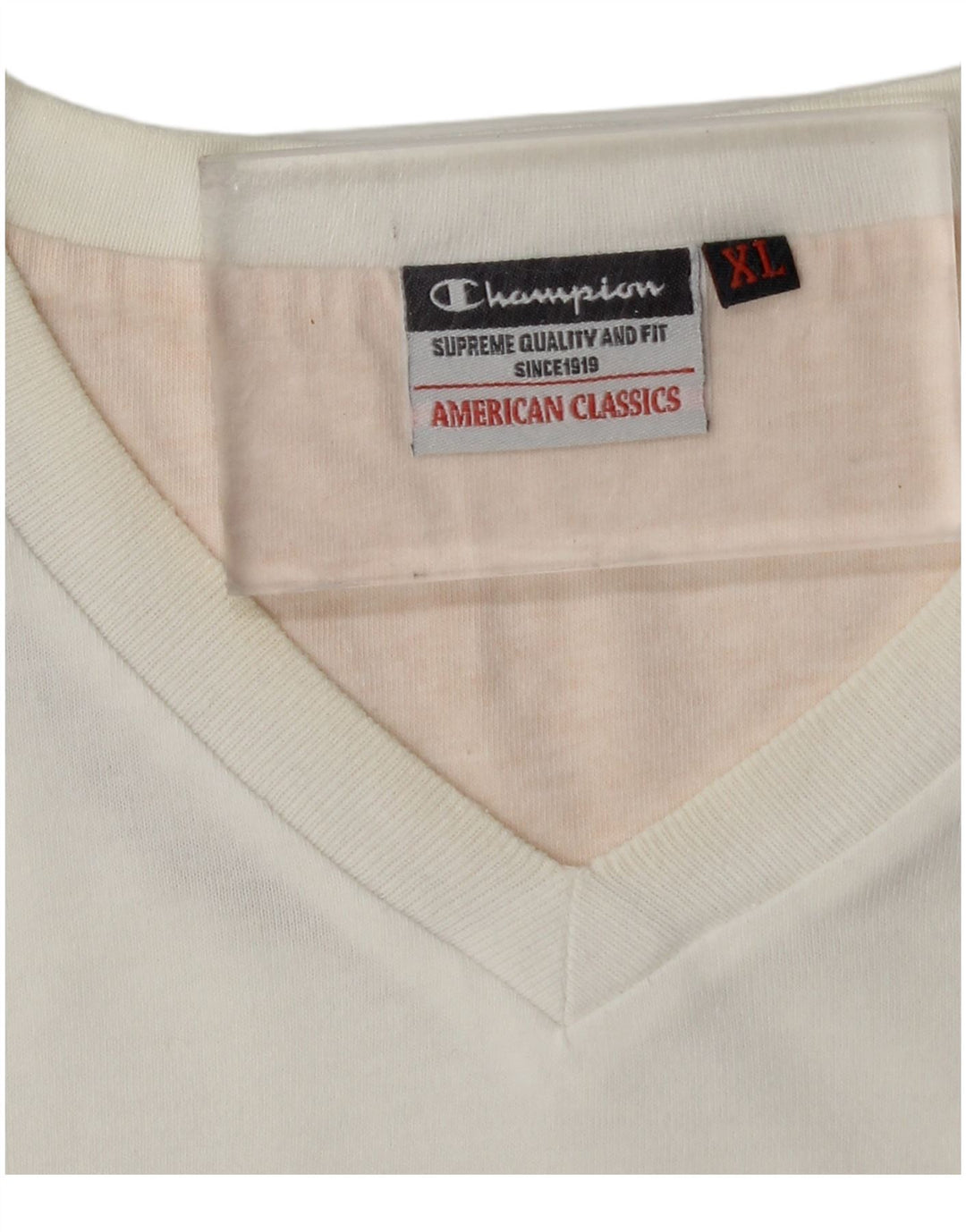 Champion Herre T-Shirt Top XL Hvid