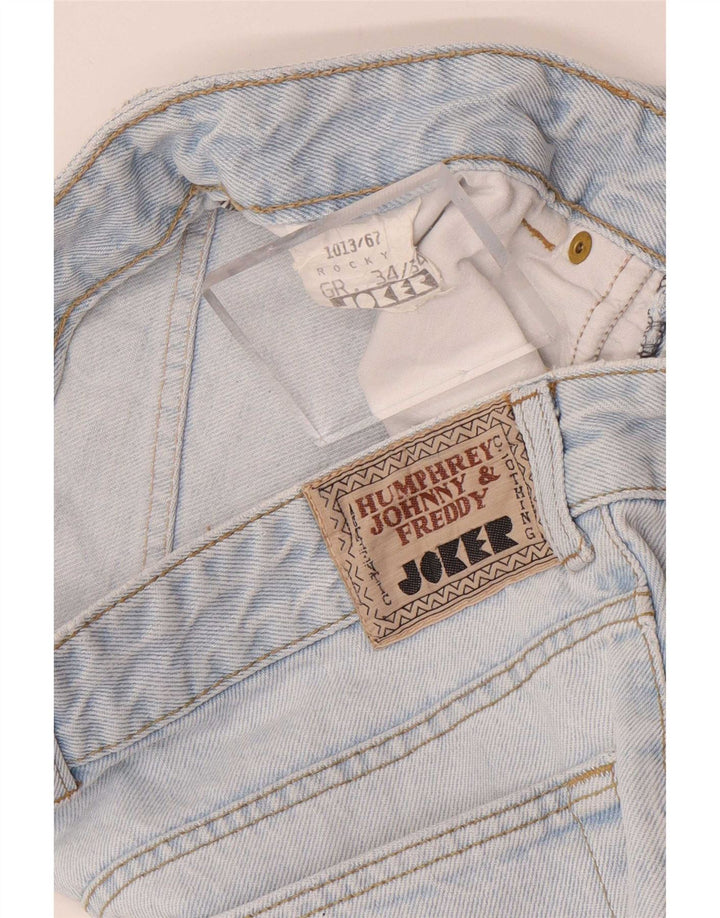 Joker Herre Tapered Jeans W34 L34 Blå Bomuld