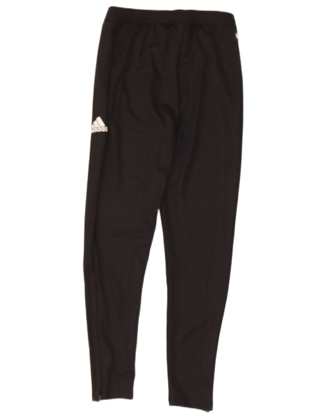 ADIDAS Mens Tracksuit Trousers Small Black Polyester Sports