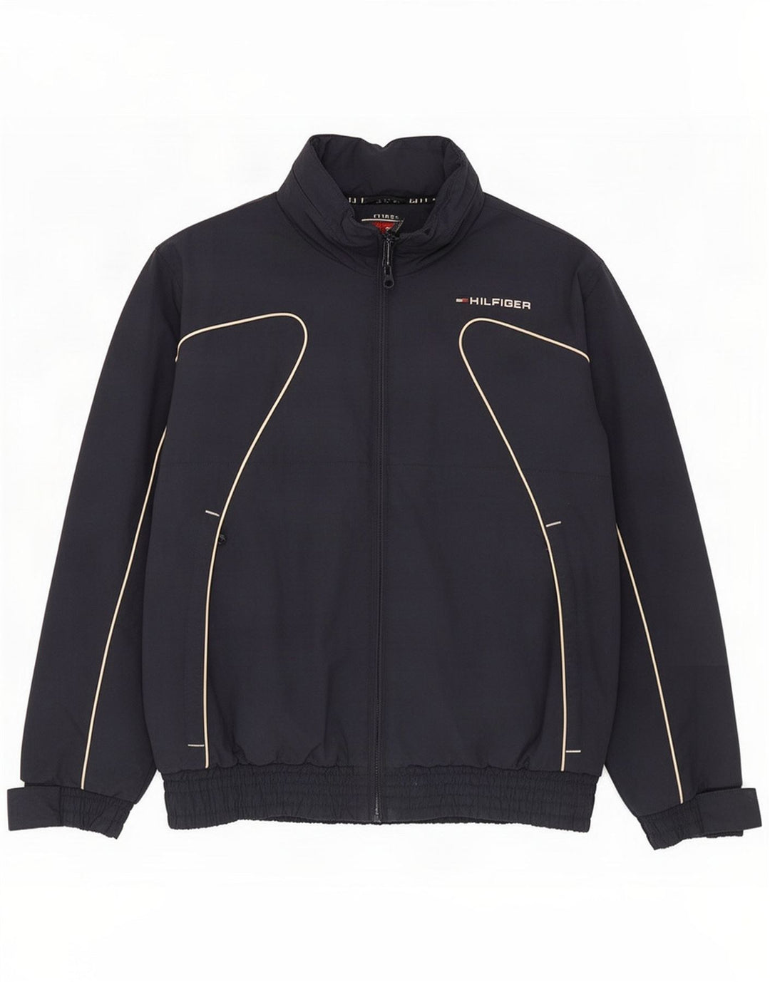 Tommy Hilfiger drenge polstret jakke 13-14 år stor marineblå nylon