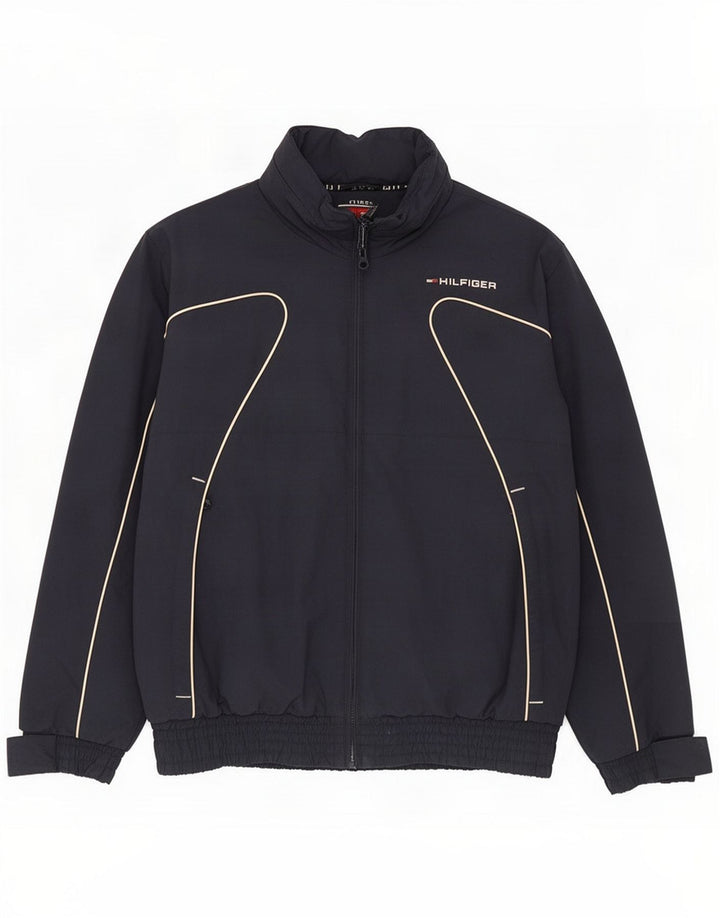 Tommy Hilfiger drenge polstret jakke 13-14 år stor marineblå nylon