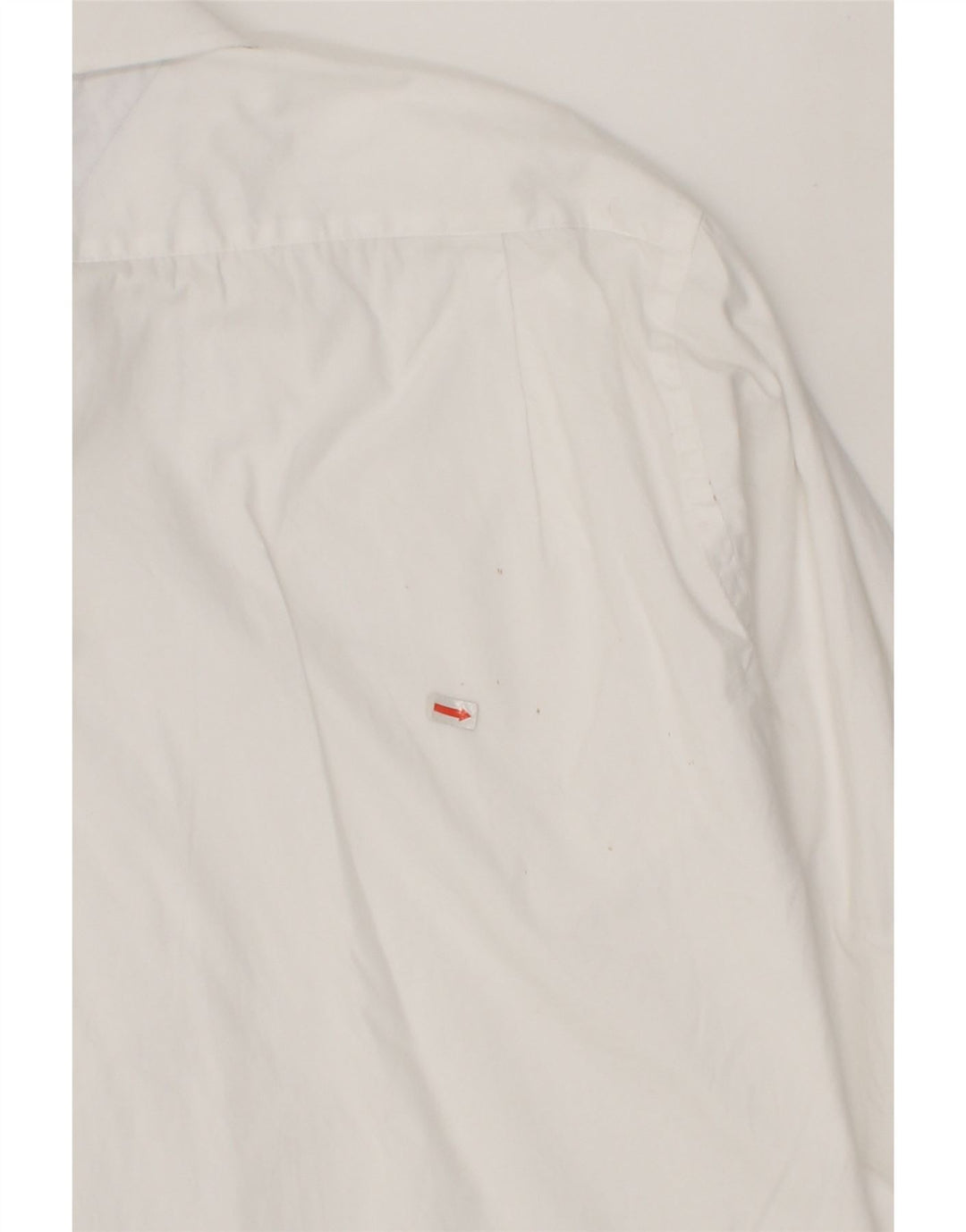 TOMMY HILFIGER Mens Shirt Size 16 Large White Cotton Vintage Tommy Hilfiger and Second-Hand Tommy Hilfiger from Messina Hembry 
