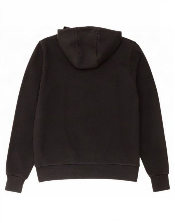 Tommy Hilfiger Mens Zip Hoodie Sweater Small Black Cotton