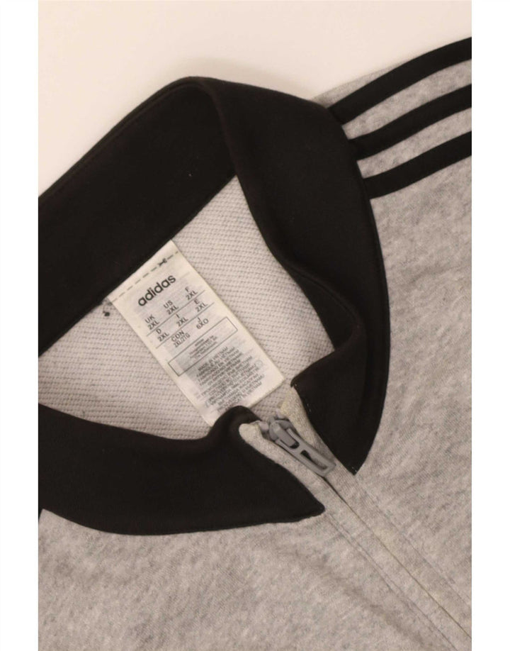 Adidas Træningsdragt til mænd Topjakke 2XL Grå Colourblock Bomuld