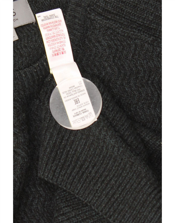 Marks & Spencer Herre sweater med rund hals XL Grå Flecked Acryl