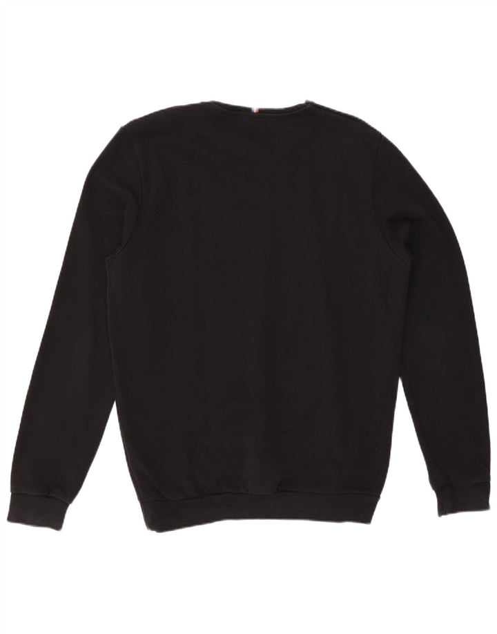 LE COQ SPORTIF Herre Sweatshirt Jumper Medium Sort Bomuld