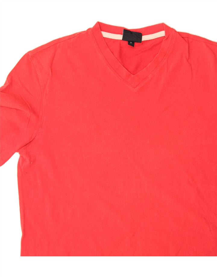 TRUSSARDI JEANS Mens T-Shirt Top Small Red Cotton Vintage Trussardi Jeans and Second-Hand Trussardi Jeans from Messina Hembry 