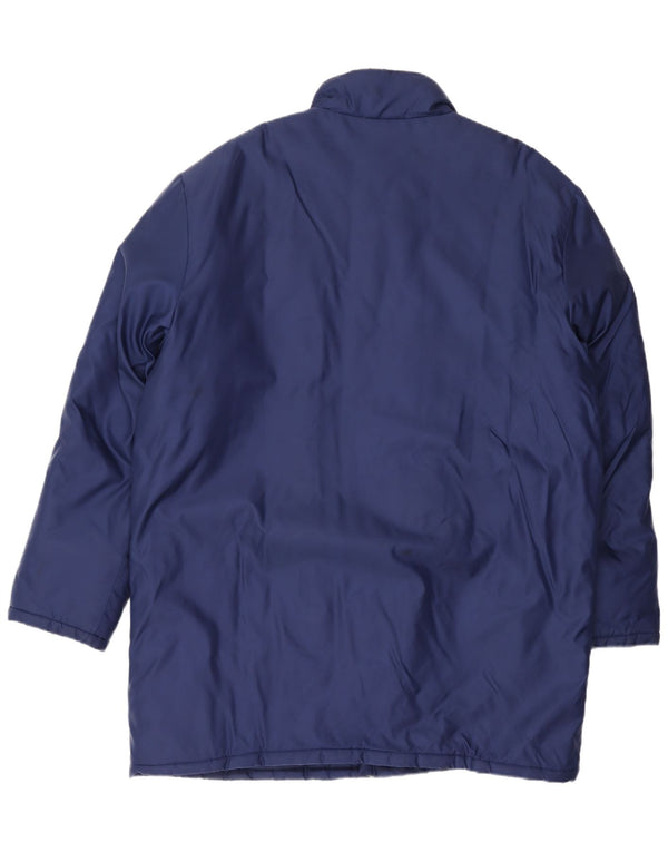 Adidas Herre Windbreaker Coat UK 50/52 2XL Navy Blue Nylon