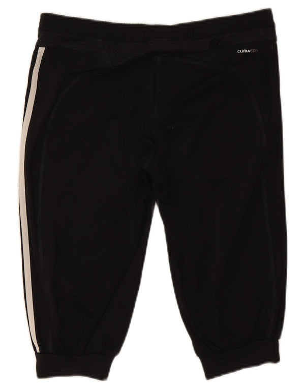 Adidas piger Climacool Capri træningsdragt Bukser Joggers 9-10 år Sort