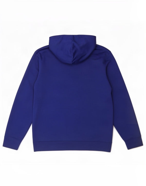 Nike Boys Warriors Grafisk Hoodie Jumper 12-13 år Stor Blå Polyester