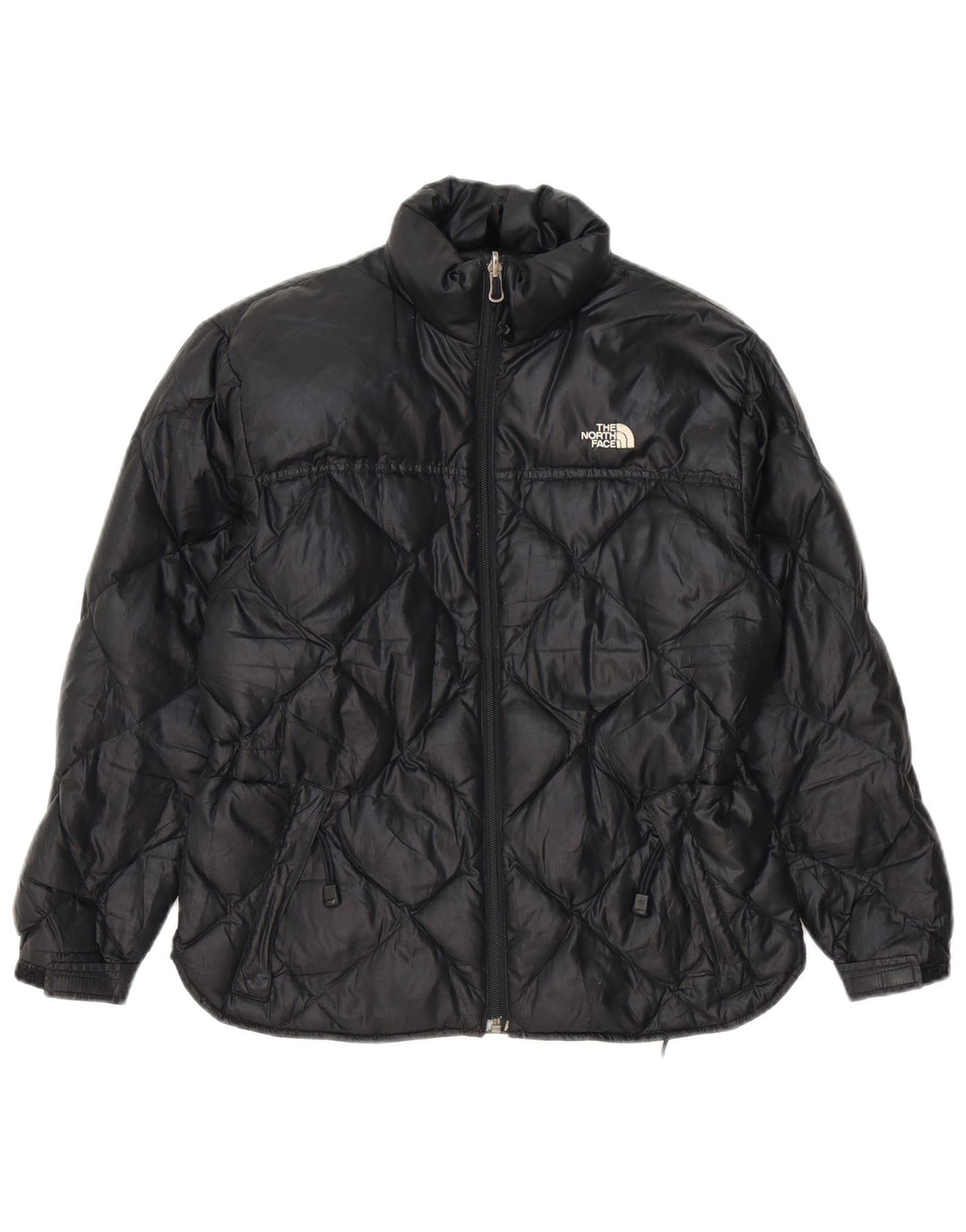 The North Face piger polstret jakke 11-12 år stor sort polyester