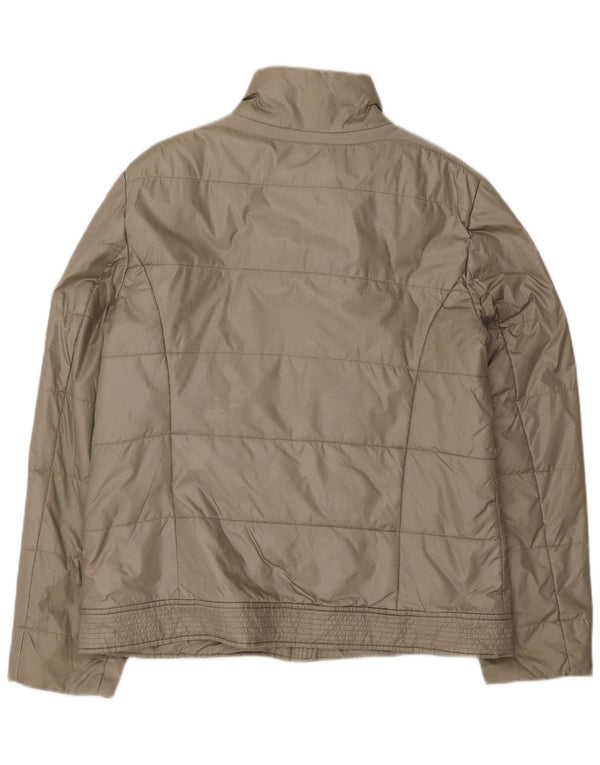 Geox Womens Respira Polstret jakke UK 14 Large Grå Polyamid