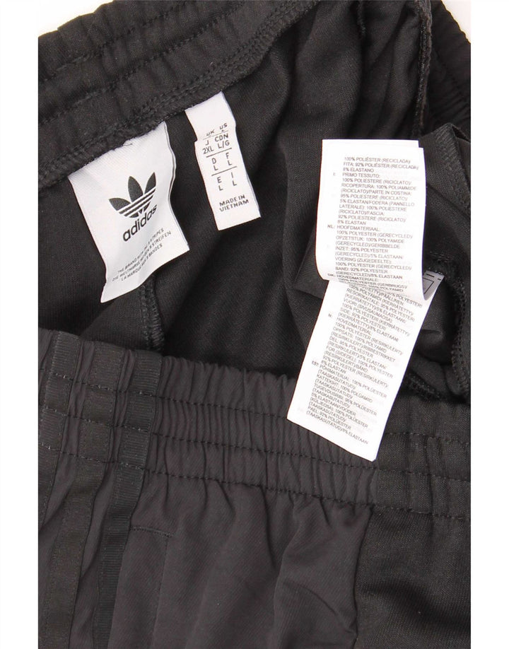 Adidas Herre træningsdragt Bukser Joggers Large Sort Colourblock Polyester