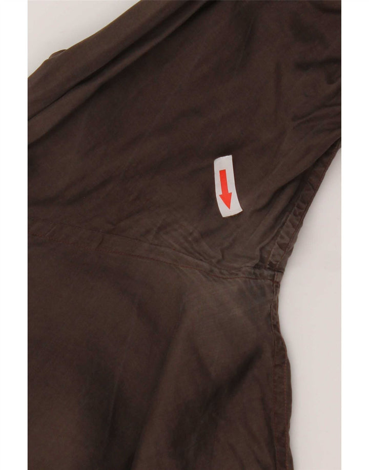 Vintage herreskjorte str. 39 15 1/2 medium brun