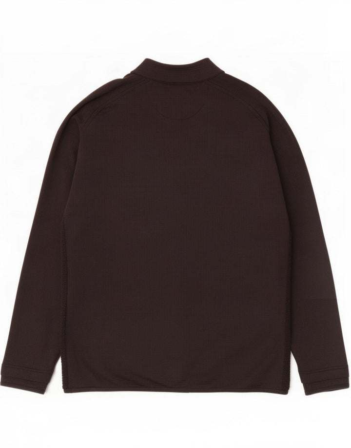 Adidas Herre Climaheat Pullover med lynlås-hals Træningsdragt Top XL Sort Polyester