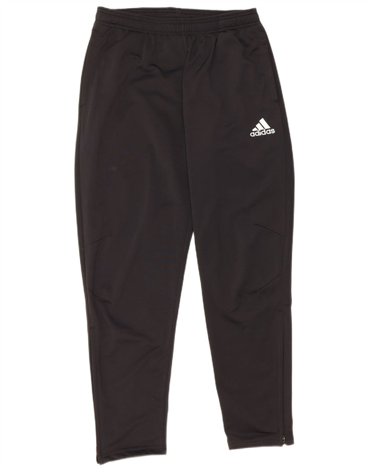 Adidas Womens Træningsdragt Bukser UK 14 Medium Black Polyester Sports