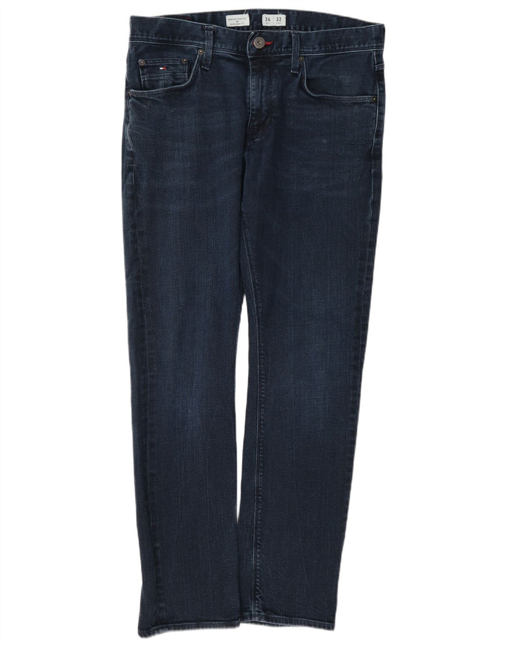 Tommy Hilfiger Herre Denton Straight Jeans W34 L32 Navy Blue