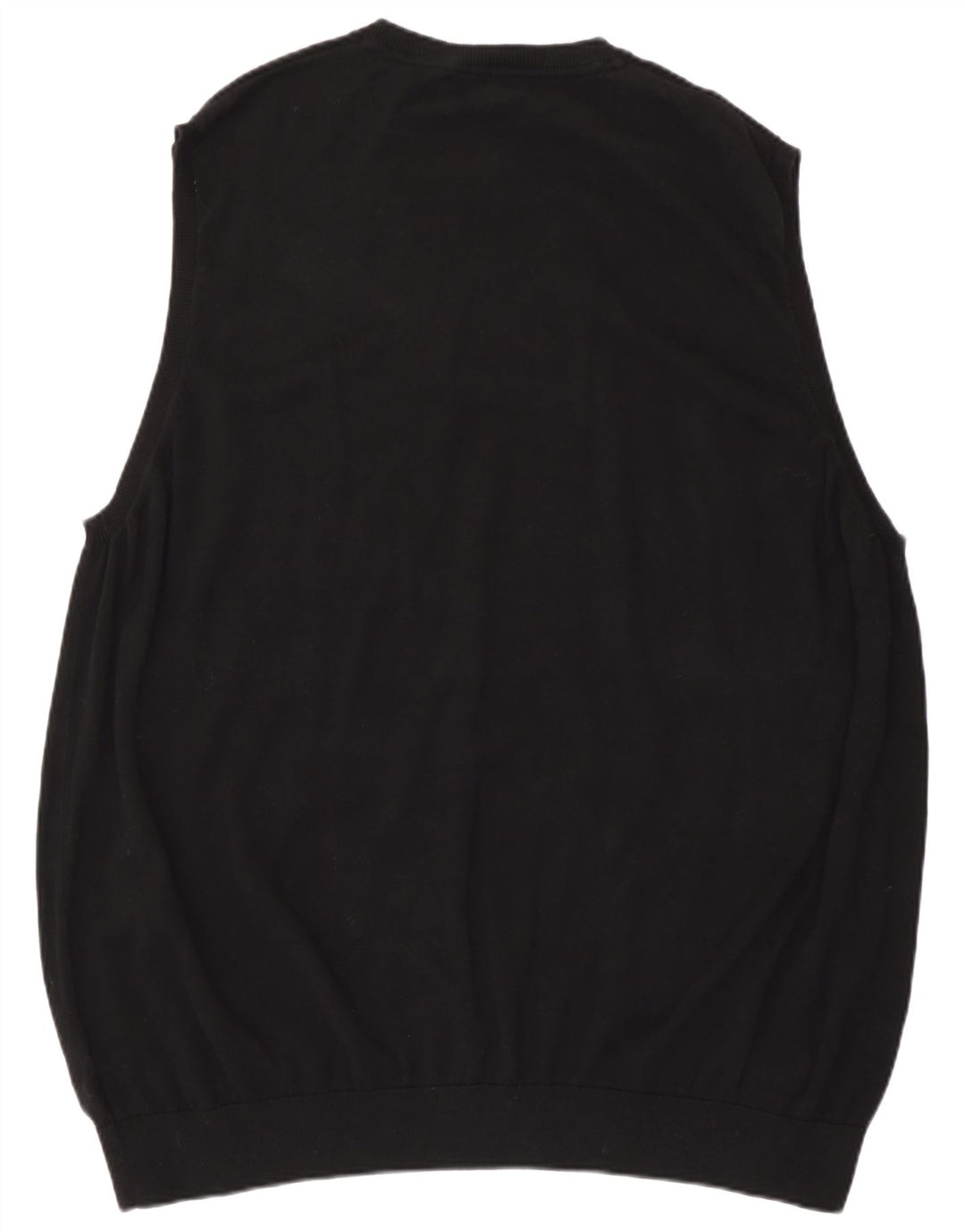 Marks & Spencer Herrevest Tank Top 4XL Sort Bomuld