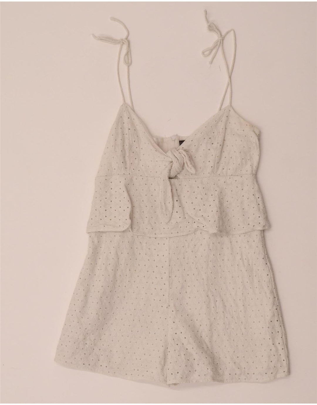 Zara Dame Playsuit UK 10 Small White