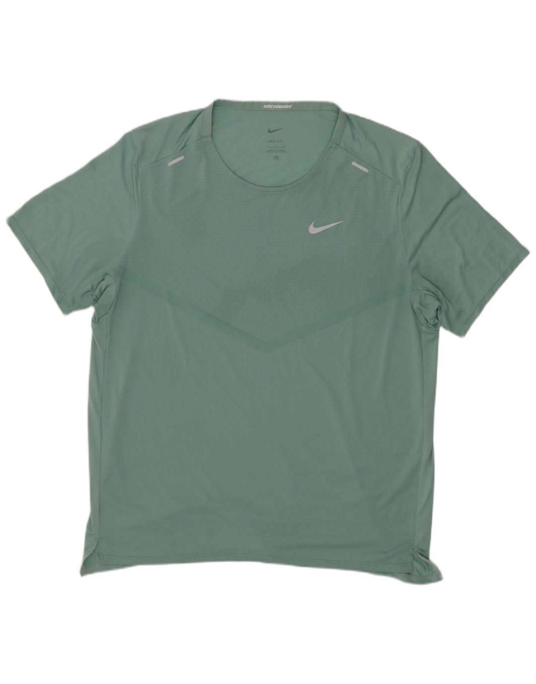 Nike Herre Dri Fit T-Shirt Top Stor Grøn