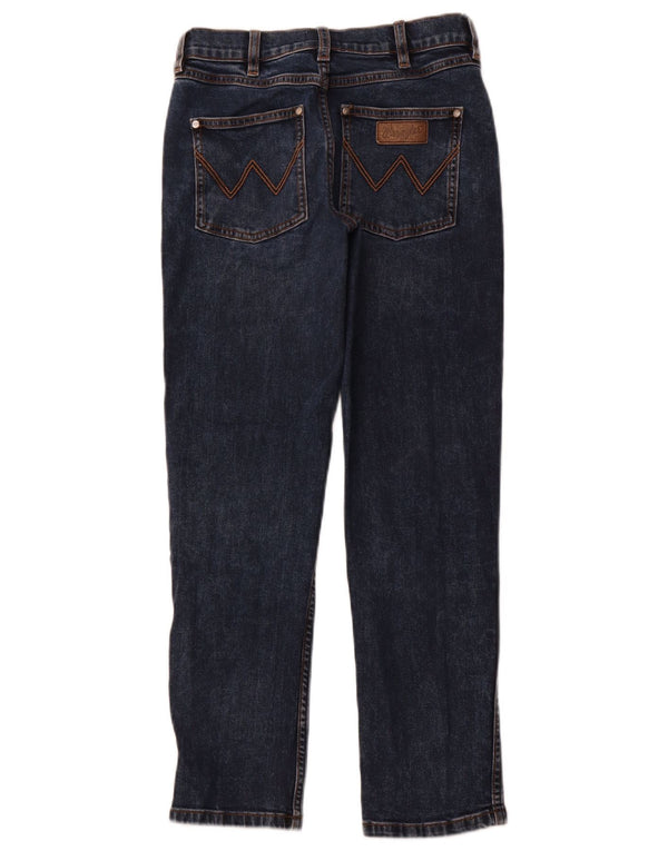 WRANGLER Piger Greensboro Straight Jeans 12-13 år W26 L27 Marineblå
