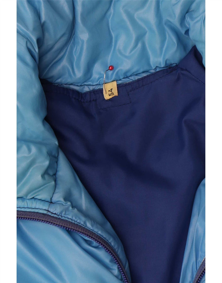 Vintage polstret herrejakke IT 54 2XL Flerfarvet Colourblock