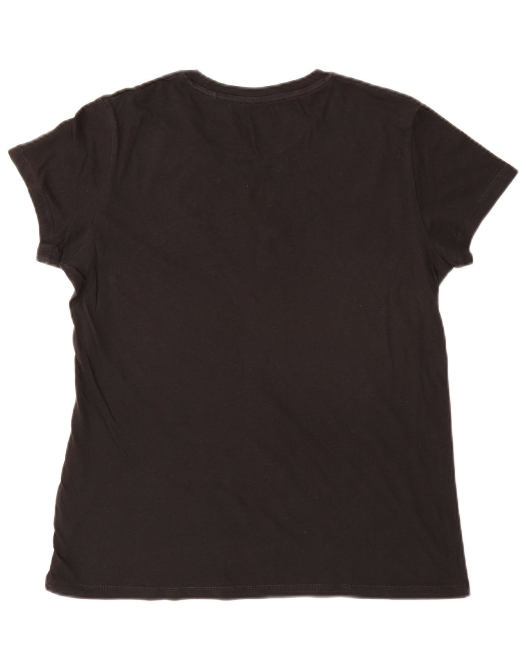 LEVI'S Womens Graphic T-Shirt Top UK 12 Medium Black