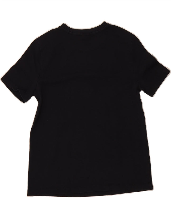 ZARA Womens Oversized T-Shirt Top UK 6 XS Navy Blue Vintage Zara and Second-Hand Zara from Messina Hembry 