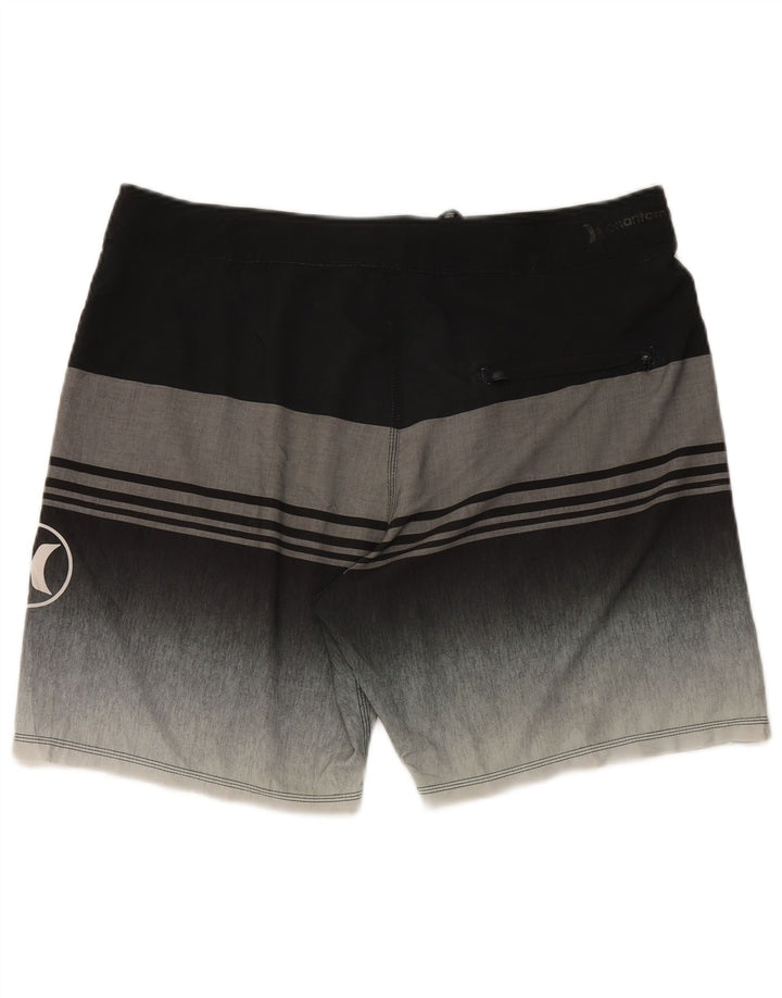 Hurley Herre badeshorts XL sortstribet polyester