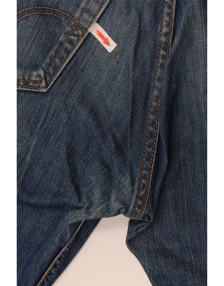 Levi's Herre 501 lige jeans W32 L32 blå bomuld