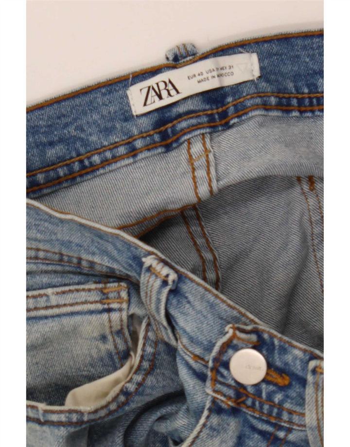 Zara Herre Slim Jeans EU 40 Medium W31 L31 Blå