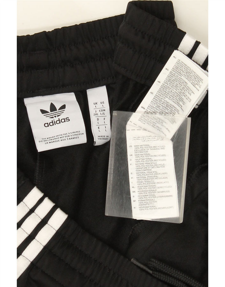Adidas Træningsdragtsbukser til mænd Stor sort polyester