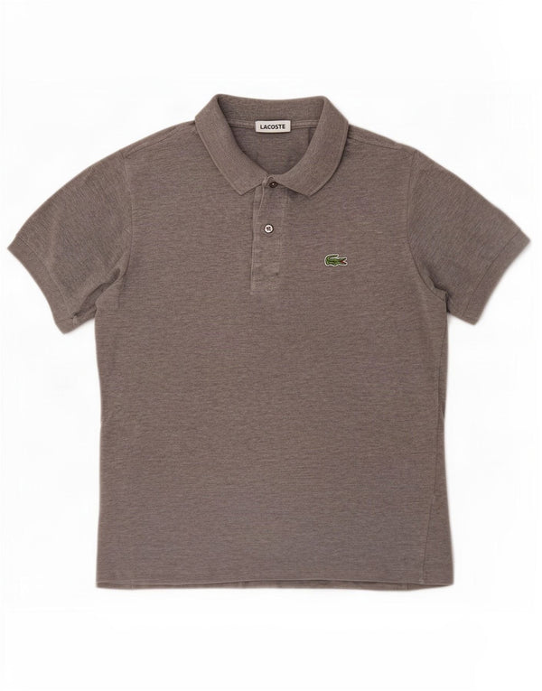 Lacoste herre poloskjorte str. 3 Medium grå bomuld
