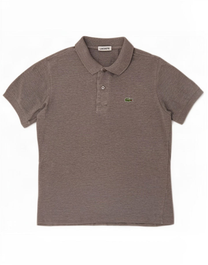 Lacoste herre poloskjorte str. 3 Medium grå bomuld
