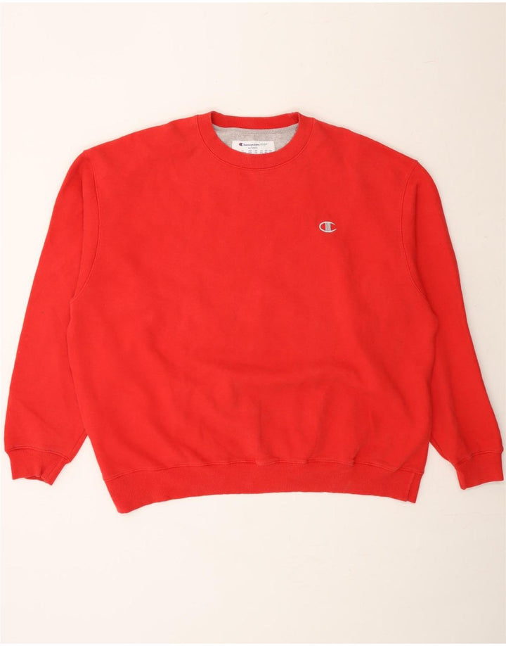 CHAMPION Mens Sweatshirt Jumper 2XL Red Cotton Vintage Champion and Second-Hand Champion from Messina Hembry 