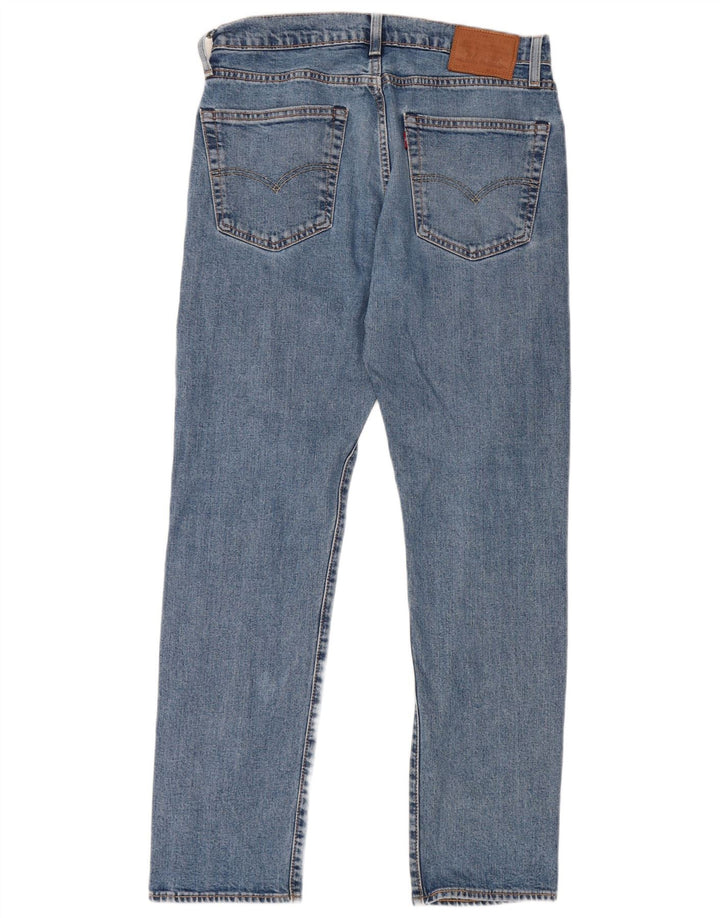 Levi's Herre 502 lige jeans W32 L32 blå bomuld