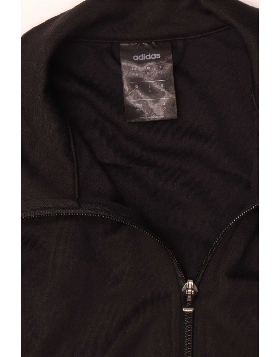 Adidas Herre Climalite Træningsdragt Topjakke UK 40/42 Medium Sort Polyester