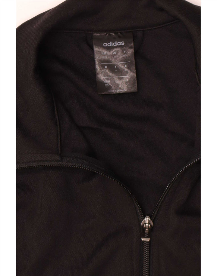 Adidas Herre Climalite Træningsdragt Topjakke UK 40/42 Medium Sort Polyester